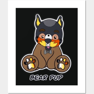 Bear pup pride Posters and Art